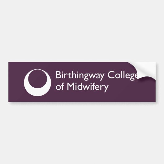 Birthingway Bumpersticker (Voorkant)