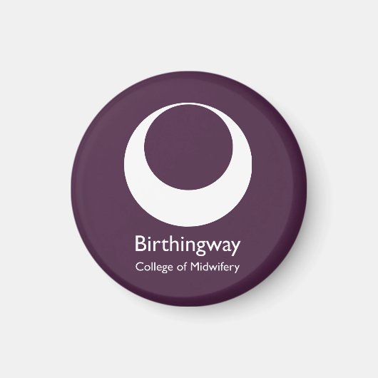 Birthingway Logo Magnet (Voorkant)