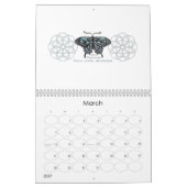 Birthstone Butterfly Agenda Kalender (Mar 2027)