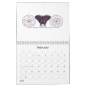 Birthstone Butterfly Agenda Kalender (Feb 2027)