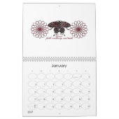 Birthstone Butterfly Agenda Kalender (Jan 2027)