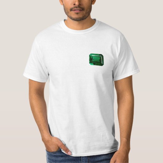 Birthstone Chart Emerald May T-Shirt (Voorkant)