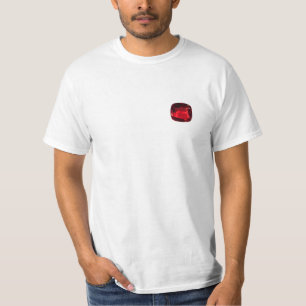 Birthstone Chart Garnet januari T-shirt