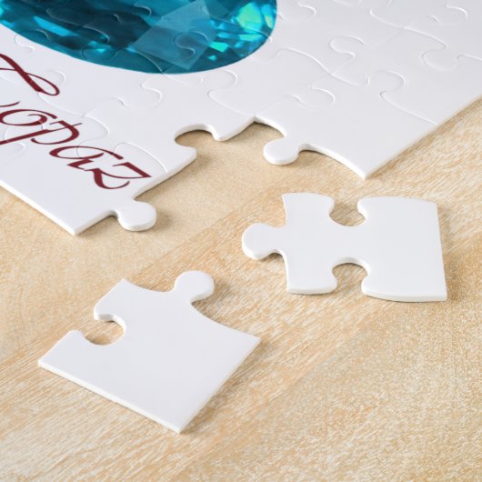 Birthstone Chart Legpuzzel (Zijkant)