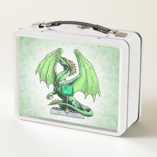 Birthstone Dragon: Emerald (Achterkant)