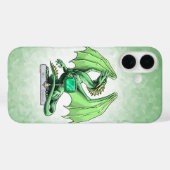Birthstone Dragon: Emerald Hoesje-Mate iPhone Case-Mate iPhone Case (Achterkant (horizontaal))