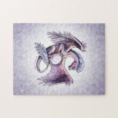 Birthstone Dragon van oktober: Opal Legpuzzel (Horizontaal)