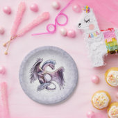 Birthstone Dragon van oktober: Opal Papieren Bordje (Feest)