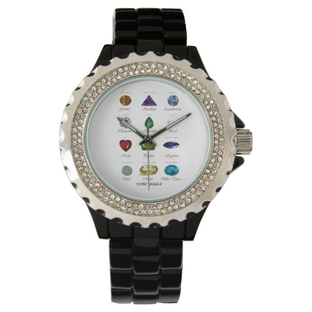 Birthstone Horloge (Voorkant)