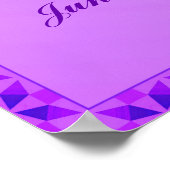 Birthstone Illustration for June - Alexandriet Po Poster (Hoek)