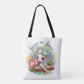 Birthstone June Pearl Dragon Tas (Achterkant)