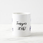 Birthstone mok Februari amethyst (Center)