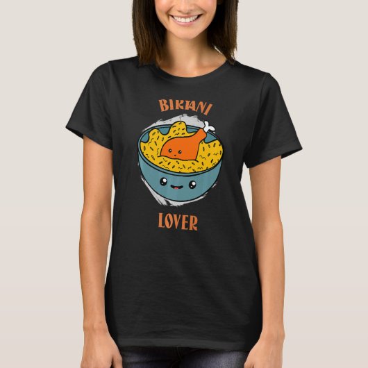 Biryani Desi Shaadi Bollywood Shaadi T-shirt (Voorkant)
