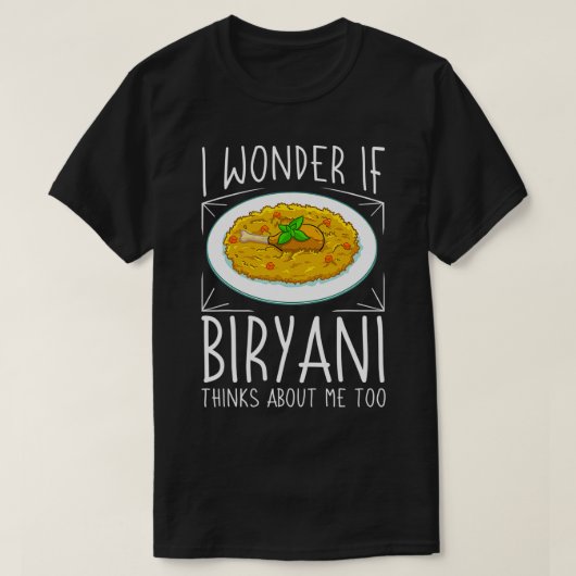 Biryani Gift Pakistani Food Chicken Dum Pot T-shirt (Design voorkant)