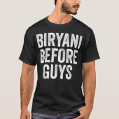 Biryani Voor Mannen T-shirt (Voorkant)
