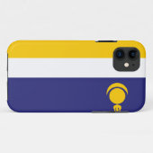 biryatia vlag rusland republiek regio Case-Mate iPhone case (Achterkant (horizontaal))