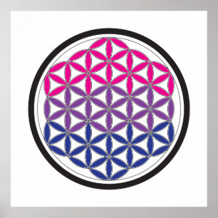 bisacrale geometrie poster