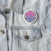 bisacrale geometrie ronde button 5,7 cm (In situ)