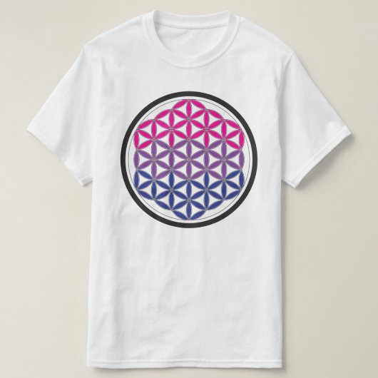 bisacrale geometrie t-shirt (Design voorkant)