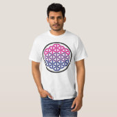 bisacrale geometrie t-shirt (Voorkant volledig)