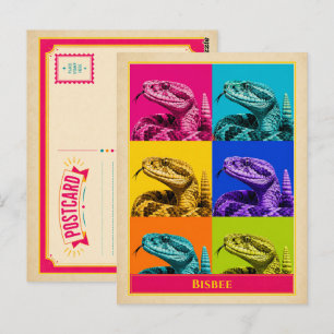 Bisbee ansichtkaart Arizona Schorpioen Vintage Briefkaart