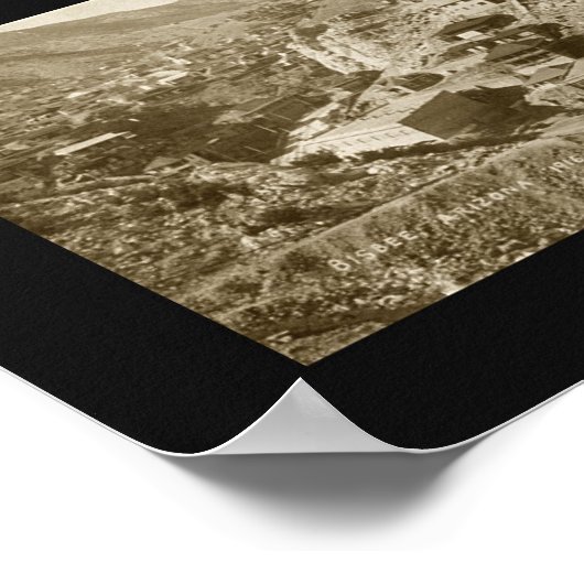 Bisbee, Arizona Foto 1916 Poster (Hoek)