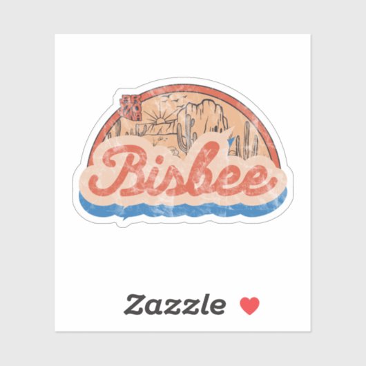 Bisbee, Arizona Sticker (Vel)