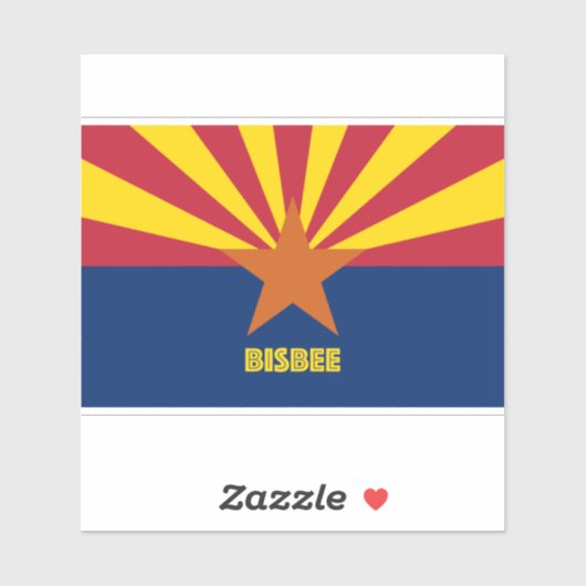 Bisbee Arizona Sticker (Vel)