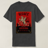 Bisbee Arizona wild west stad 1 T-shirt (Design voorkant)