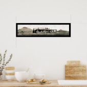 Bisbee AZ Country Club Foto 1909 Poster (Keuken)