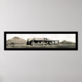 Bisbee AZ Country Club Foto 1909 Poster (Voorkant)
