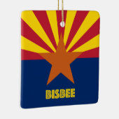 Bisbee AZ Keramisch Ornament (Rechts)