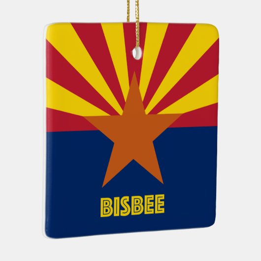 Bisbee AZ Keramisch Ornament (Rechts)