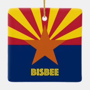 Bisbee AZ Keramisch Ornament