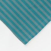 Biscay Bay Striped Monogramed Fleece Blanket Deken (Hoek)