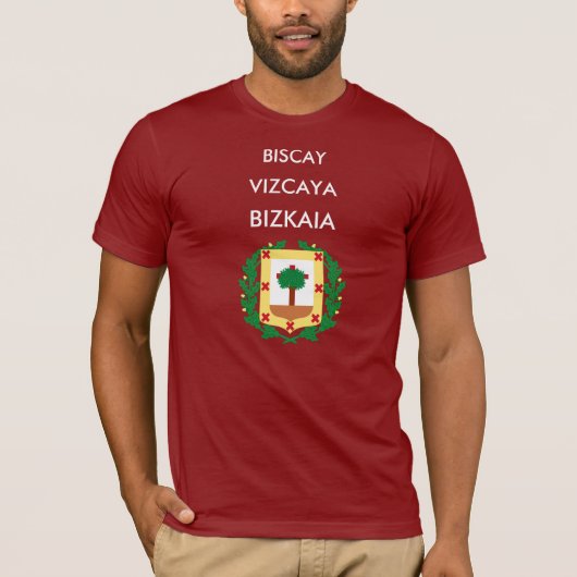 Biscay Vizcaya Biskaia T-Shirt (Voorkant)
