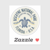 Biscayne Conservation Park Florida Sticker (Vel)