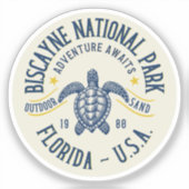 Biscayne Conservation Park Florida Sticker (Voorkant)