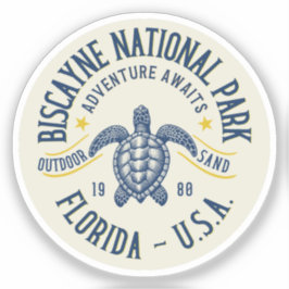 Biscayne Conservation Park Florida Sticker