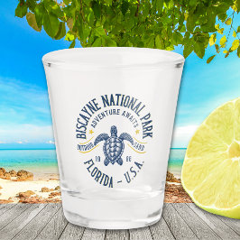 Biscayne Lagoon Reserve Florida Shot Glas