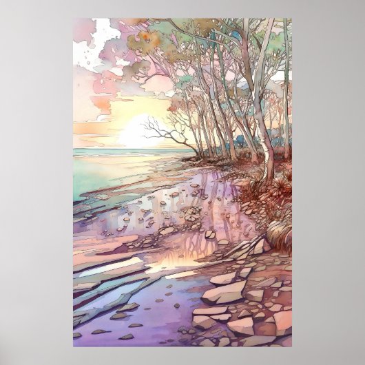 Biscayne National Park Art Poster (Voorkant)