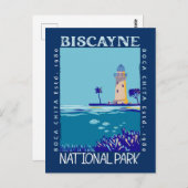 Biscayne National Park Boca Chita Key Briefkaart (Voorkant / Achterkant)