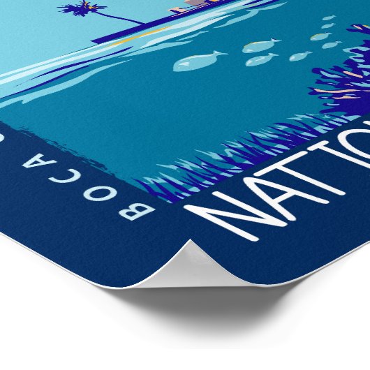 Biscayne National Park Boca Chita Key Poster (Hoek)