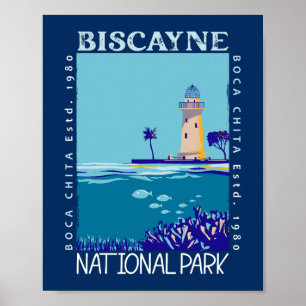 Biscayne National Park Boca Chita Key Poster