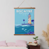 Biscayne National Park Boca Chita Key Vintage Hangend Wandkleed (Slaapkamer)