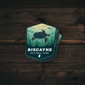 Biscayne National Park Florida | Afgesneden Sticke Sticker