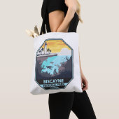 Biscayne National Park Florida Emblem Tote Bag (Dichtbij)