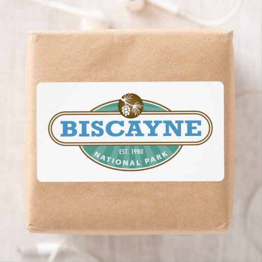 Biscayne National Park Florida Etiket (Insitu)
