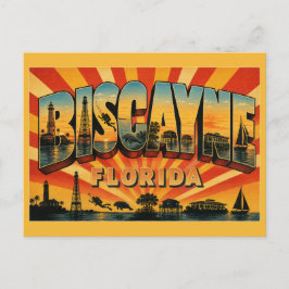 Biscayne National Park Florida Onderwaterpark Briefkaart