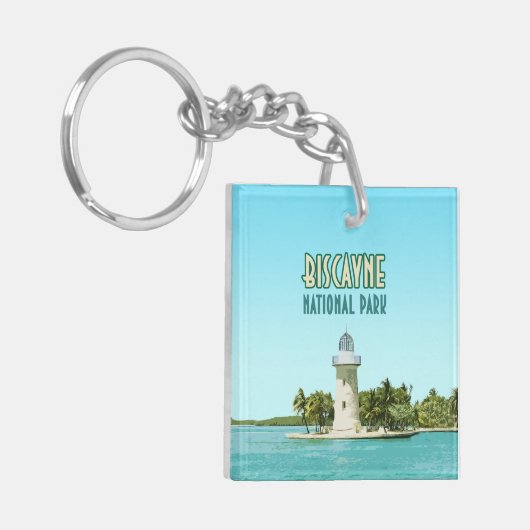 Biscayne National Park Florida Sleutelhanger (Voorkant Links)